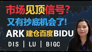 【贝奇说股】新股被频繁爆炒是市场见顶的信号？ARK为何连续购买百度？中概股政治风险解除？ DIS | BIDU |LU| Frog| ARRY | BIGC 走势更新 20201212