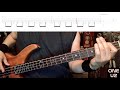 One by U2 - Bass Cover with Tabs Play-Along