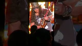 Guns N’ Roses 18th November 2022 Optus Stadium Perth Australia (Slash Guitar Solo)