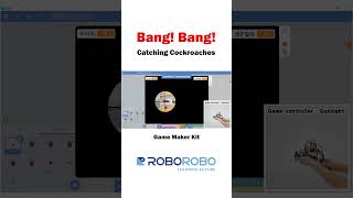 Let's catch a cockroach with a gunsight! Roborobo game Maker Kit (3)