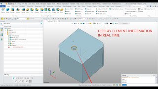 ZW3D Quick Tips - Display Element Information in Real Time