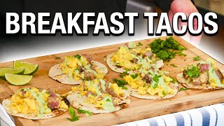 Ultimate Steak & Egg Breakfast Taco