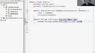 43Java Programming Tutorial - Composition Omer GEZER.wmv