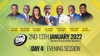 COZA 12 Days Of Glory 2022, Day 4 |  Evening Session | 05-01-2022