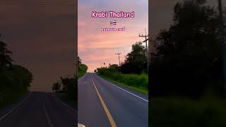 Karbi Thailand 🇹🇭 ถนนชนบทกระบี่