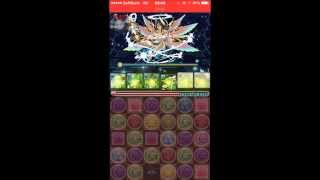 【パズドラ】サンダルフォン降臨！瞑奏神　超地獄級【アルス＝パウリナ×スクルド】