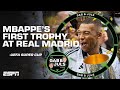 MBAPPE WINS HIS FIRST TROPHY WITH REAL MADRID against Atalanta for UEFA's Super Cup! 🏆 | ESPN FC