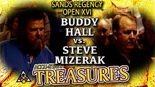 9-BALL - BUDDY HALL vs STEVE MIZERAK - 1992 SANDS REGENCY OPEN XVI