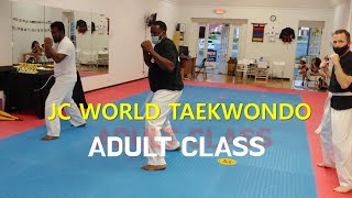 JC WORLD TAEKWONDO ADULT CLASS / 미국태권도장 어른 클래스