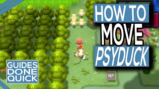 How To Move The Psyduck In Pokemon Brilliant Diamond And Shining Pearl