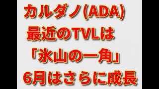 カルダノ(ADA)2022年6月のVasilハードフォーク以降はTVLがさらに急増？！「ほとんどの人がその恩恵をまだ理解していない」