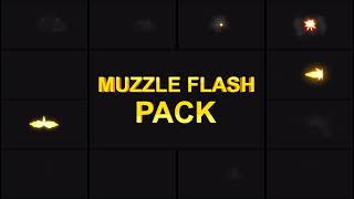 Muzzle Flash Pack Unity Preview