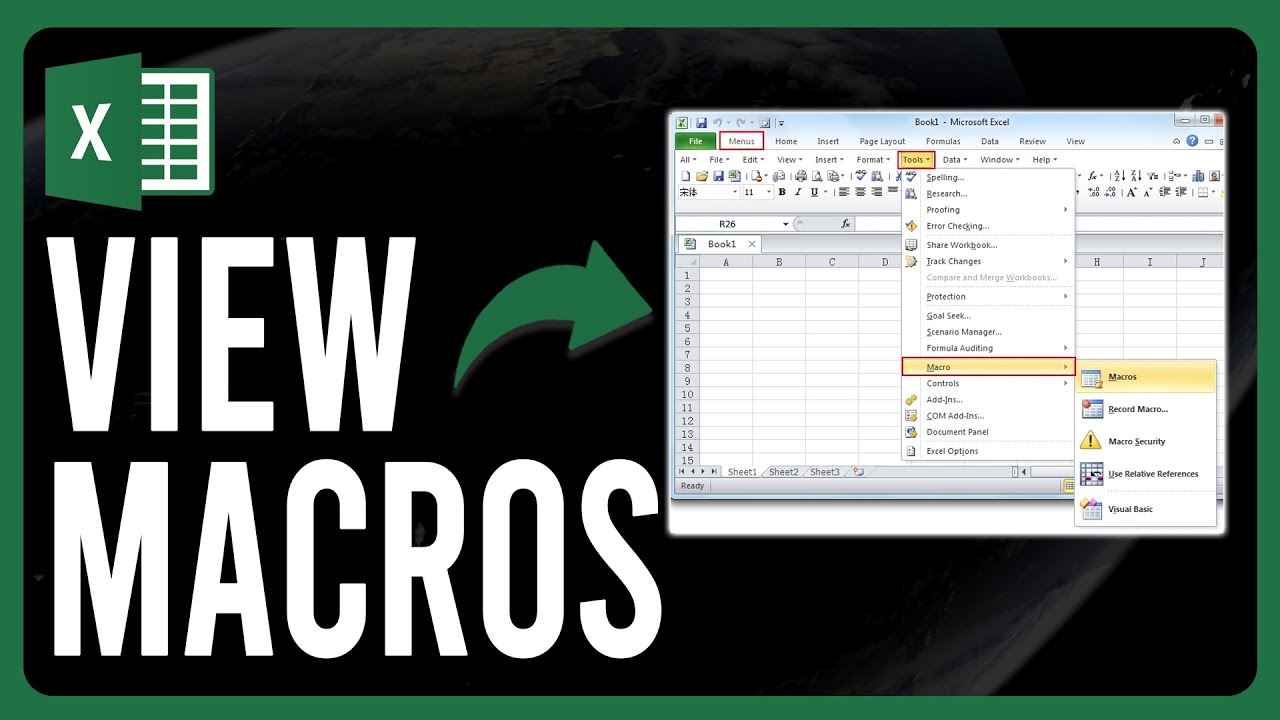 How To View Excel Macros (How To Open Macros In Excel) - YouTube