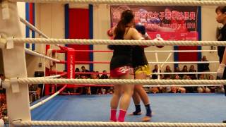 2016-12-11 香港女子泰拳 阿喱vs富德