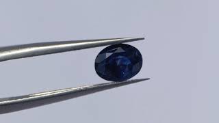 Dark Blue Sapphire Ceylon Natural Unheated 1.01ct