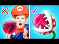 Super Mario Teaches Parenting Tips! Crazy Hacks & Funny Parenting Situations by LaLa Zoom!