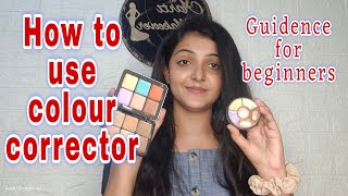 HOW TO USE COLOUR CORRECTOR :- A COMPLETE GUIDE FOR BEGINNERS || Colour Theory || Aarti Makeover