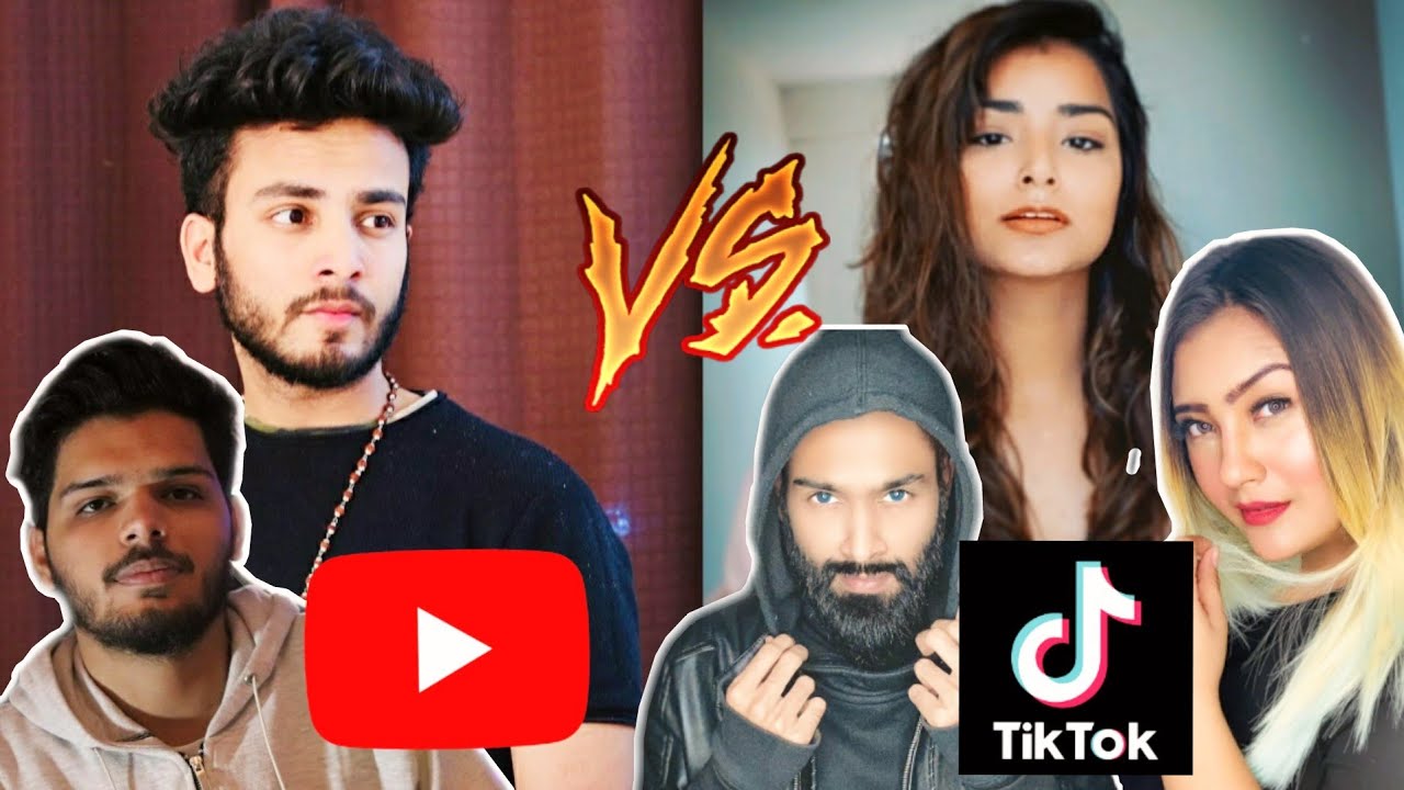 YOUTUBERS Vs TIKTOKERS! - Full Drama Explained | How It Started? - YouTube