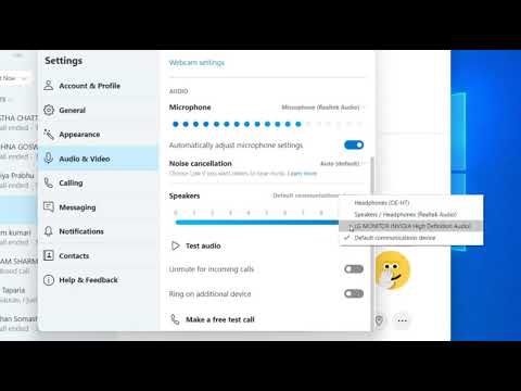 What do I do if the other person cant hear me on Skype?