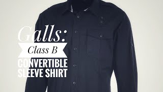 Let’s do another product review from Galls: G-Flex Class B Convertible Sleeve Shirt.