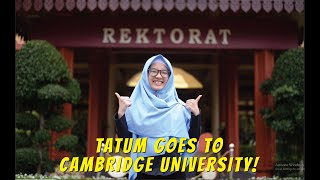 Tatum Derin Alumni Unilak Raih Beasiswa LPDP di Cambridge University Inggris