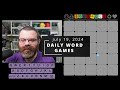 Weekly Squardle and other Daily Wordle-like games! - July 19, 2024