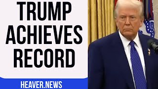 Defiant Trump's Withdrawals Generate Incredible RECORD