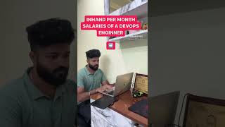 DevOps engineers per month salary revealed!! getting paid more 😳 true??#devops #sre #jobs