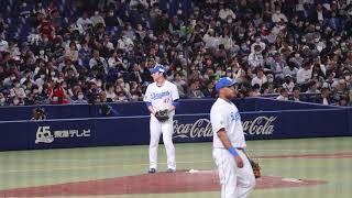 2023.04.06 砂田毅樹 登板ルーティン