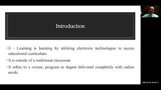 E Learning & Its Implementation