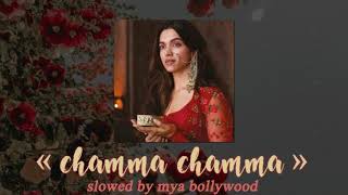 Chamma Chamma (slowed version & reverbed)