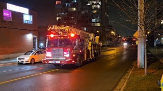 Toronto Fire spare A114 Responding