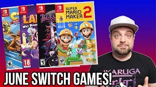 BEST NEW Nintendo Switch Games Coming in June 2019!