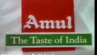 Amul The Taste Of India Old Indian Doordarshan Ad