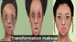 ASMR animation 55M.Views 2days ago transformation makeup game !ASMR transformation animation video!
