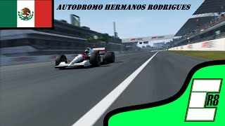 (F1 2019) MP4/6 Run @Autodromo Hermanos Rodriguez (Mexico)