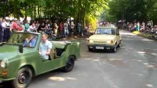 Eröffnungsparade 14.Ostblock Fahrzeugtreffen Pütnitz 2015