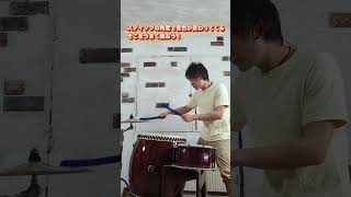 【和太鼓ボサノバ】ブラシを使った演奏方法！ #shorts #taiko #drums