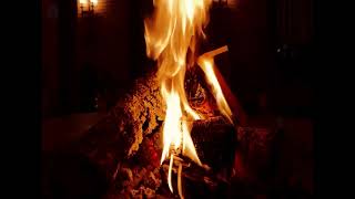 Gercek Odun Ateşi ve Yağmur Sesi 2 saat / Real Wood Fire and Rain Sound 2 hours /