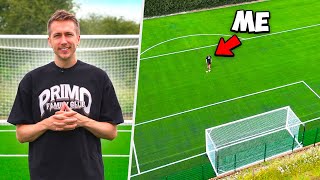I BUILT A FOOTBALL PITCH IN MY GARDEN!