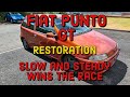 Fiat Punto gt restoration continues but not at the scale i wanted. PART 2