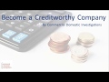 Become a Creditworthy Company   Improve Your Credit Score