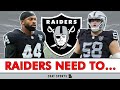 Raiders Need To Start Giving These Players More Snaps