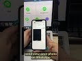 How to Send Disappearing/ View Once Photos on WhatsApp