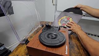 Vinyl Record Player Wireless Turntable with Built in Speakers