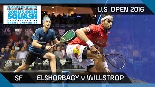 Squash: Mo.ElShorbagy v Willstrop - U.S. Open 2016 - SF Highlights