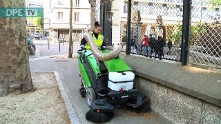 La micro-aspiratrice de trottoir électrique TENAX