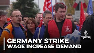 Germany strike: Workers are demanding a 7% wage increase