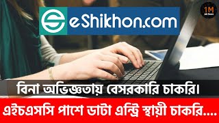 বিনা অভিজ্ঞতায় বেসরকারি চাকরি। Job News Today 2023। Private Job Circular 2023.