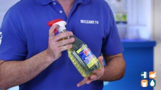 Windex Disinfectant Multi-Surface Cleaner, Lemon, 26-oz. Bottle